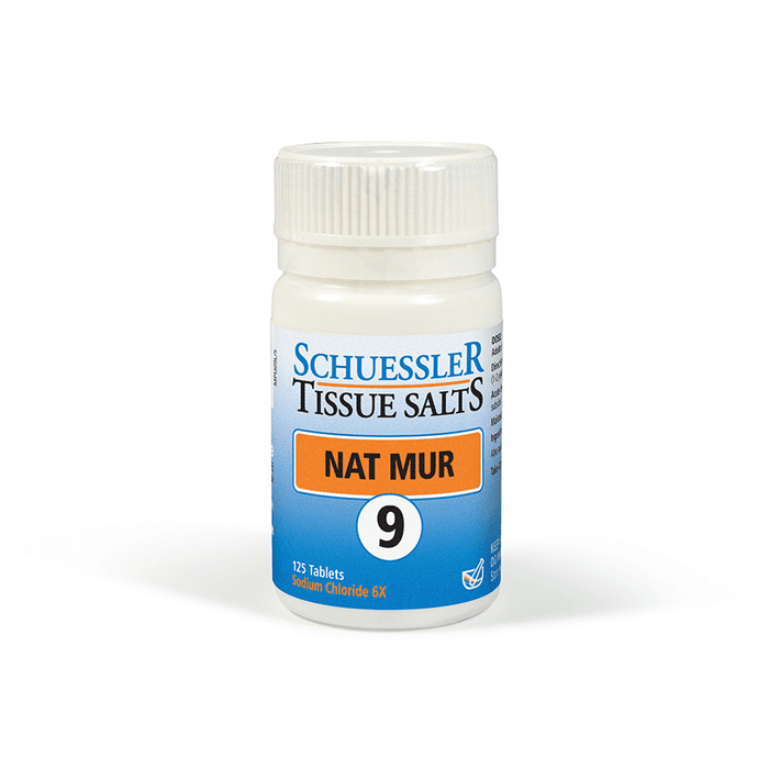Schuessler 9 Nat Mur 125 tablets