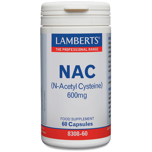 Lamberts NAC N-Acetyl Cysteine 600mg 60's - Dennis the Chemist