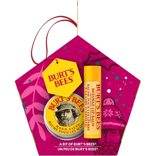 Burts Bees A Bit Of Burts' Bees Beeswax Lip Balm with Hand Salve Christmas Gift Set