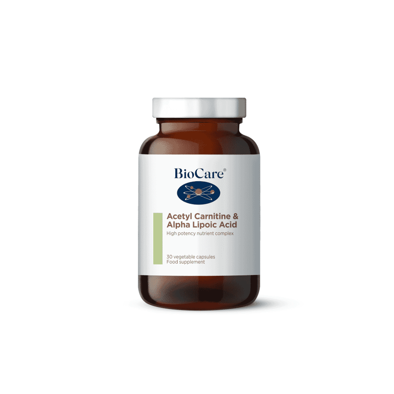 BioCare Acetyl Carnitine & Alpha Lipoic Acid 30s