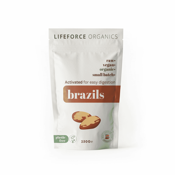 Lifeforce Organics Activated Brazils 250g SINGLE - Dennis the Chemist