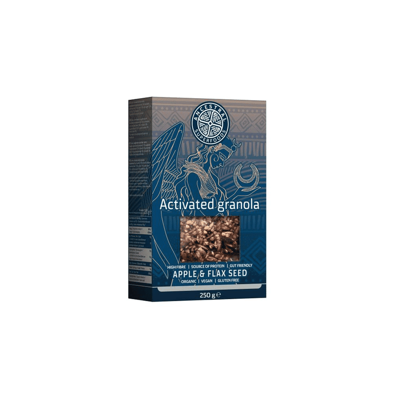 Ancestral Superfoods Activated Granola Apple & Flax Seed 250g