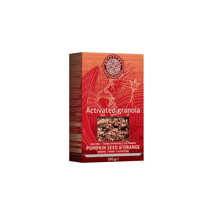 Ancestral Superfoods Activated Granola Pumpkin Seed & Orange 250g