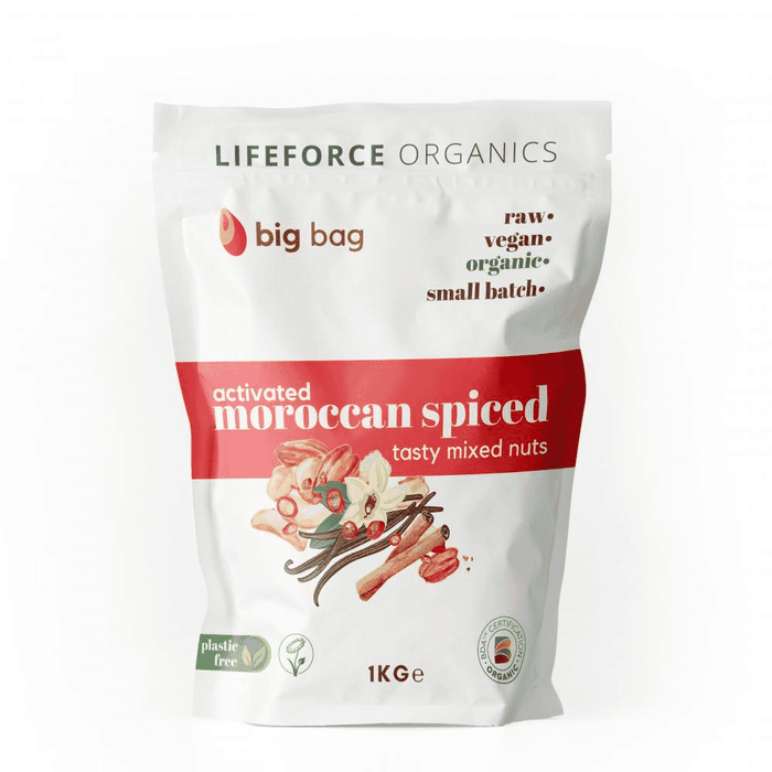 Lifeforce Organics Activated Moroccan Spiced Mixed Nuts 1kg