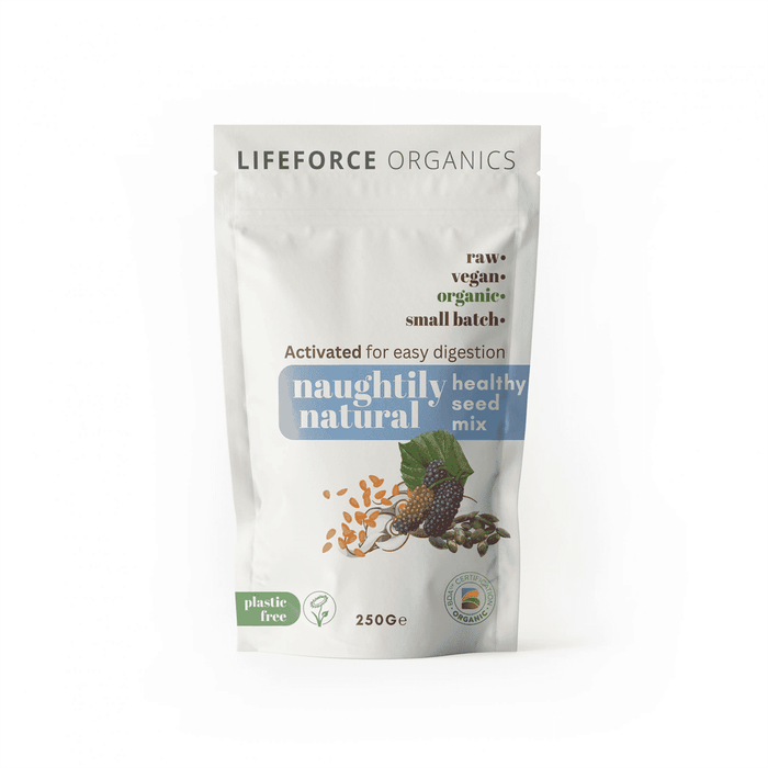 Lifeforce Organics Activated Naughtily Natural Healthy Seed Mix 250g SINGLE