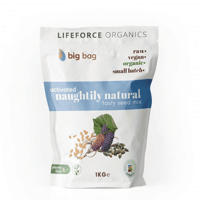 Lifeforce Organics Activated Naughtily Natural Tasty Seed Mix 1kg
