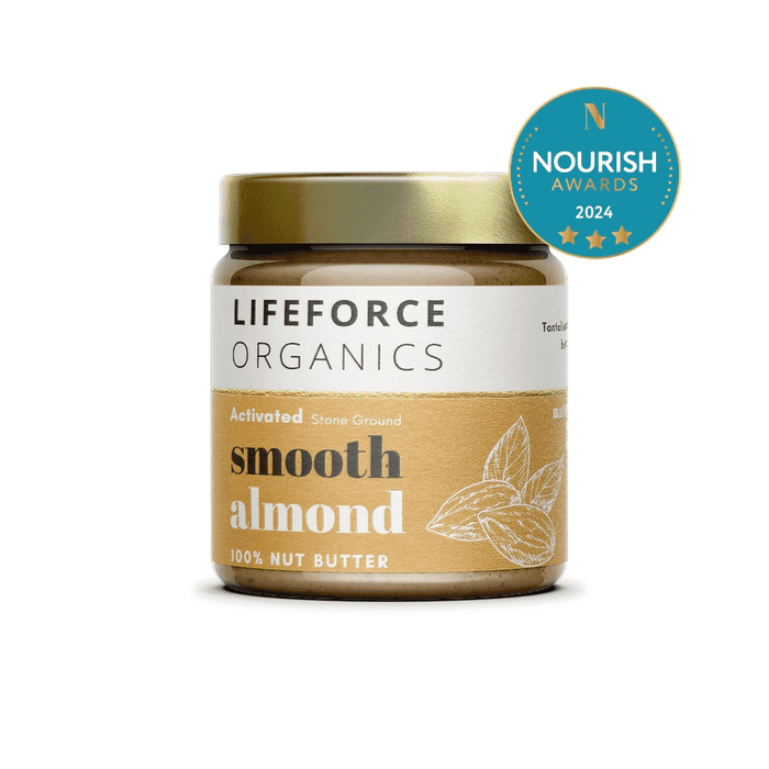 Lifeforce Organics Activated Smooth Almond Nut Butter 220g SINGLE