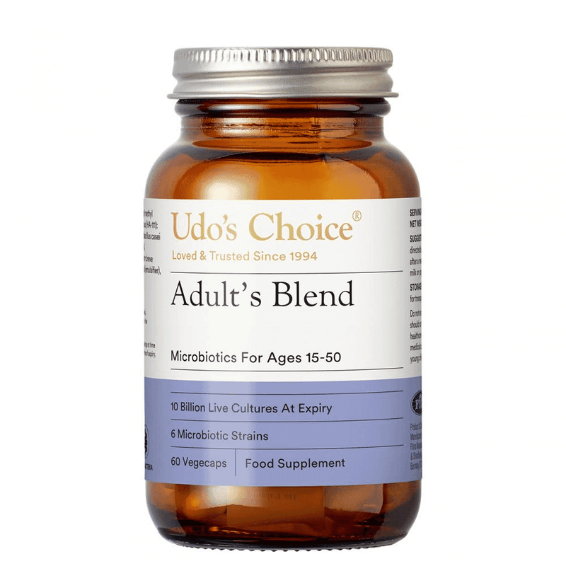 Udo's Choice Adult's Blend Microbiotics For Ages 15-50 60s