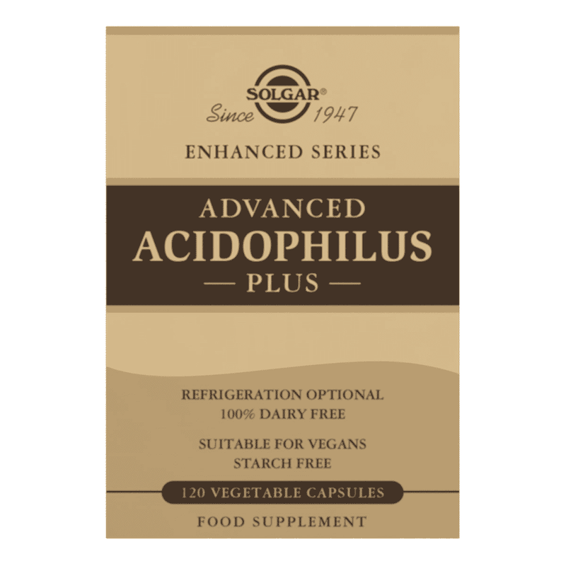 Solgar Advanced Acidophilus Plus 120s - Dennis the Chemist