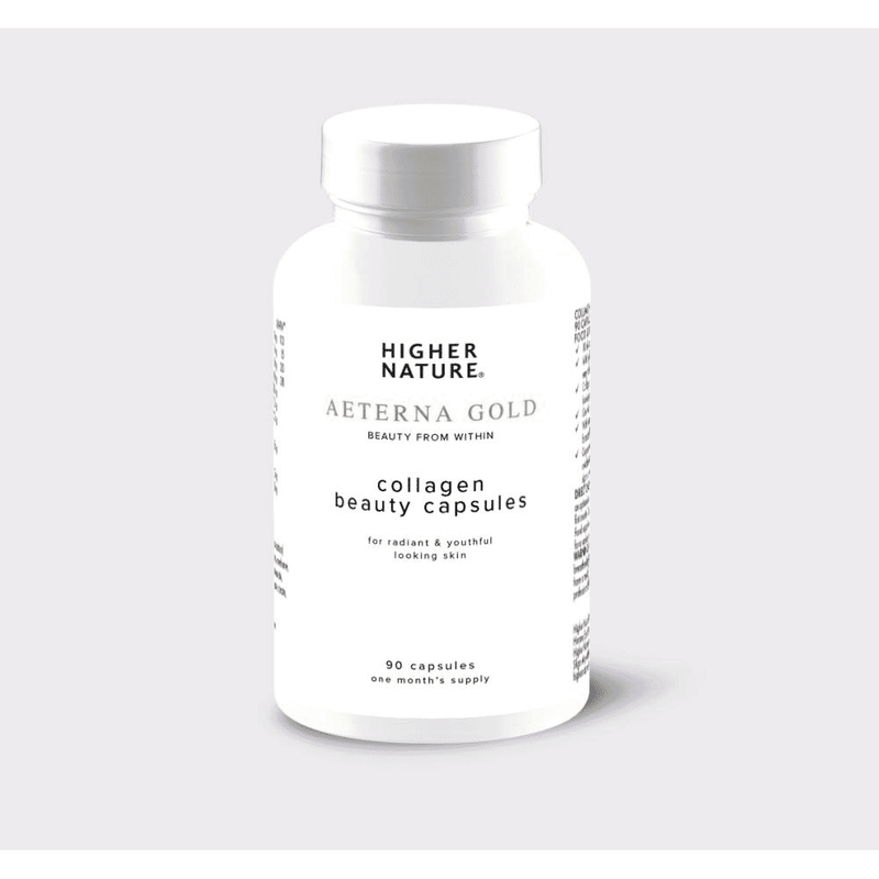 Higher Nature Aeterna Gold Collagen Beauty Capsules 90s