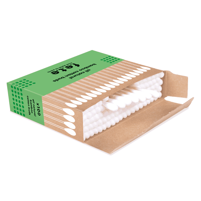 F.E.T.E All Natural Bamboo Cotton Buds 100s