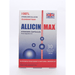 AllicinMax 30s supplement bottle with blister pack of tablets, natural garlic extract supplement by Allicin.