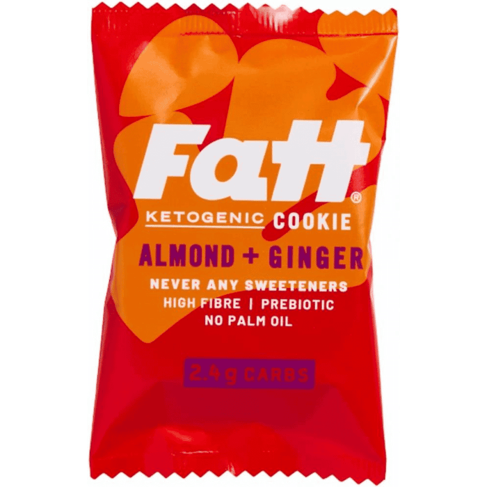 Fatt Almond + Ginger Cookie 12 x 30g CASE