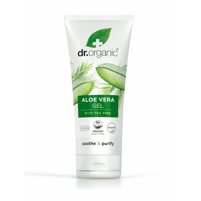 Dr Organic Aloe Vera Gel with Tea Tree 200ml