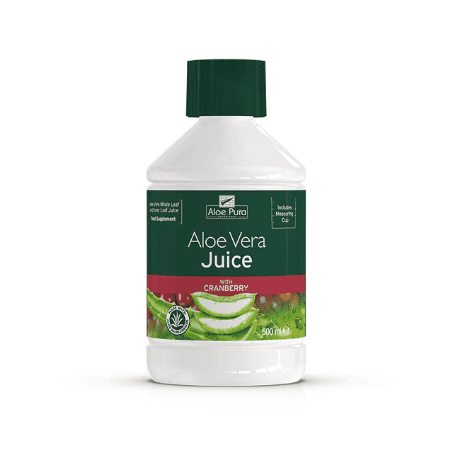 Aloe Pura Aloe Vera Juice with Cranberry 500ml