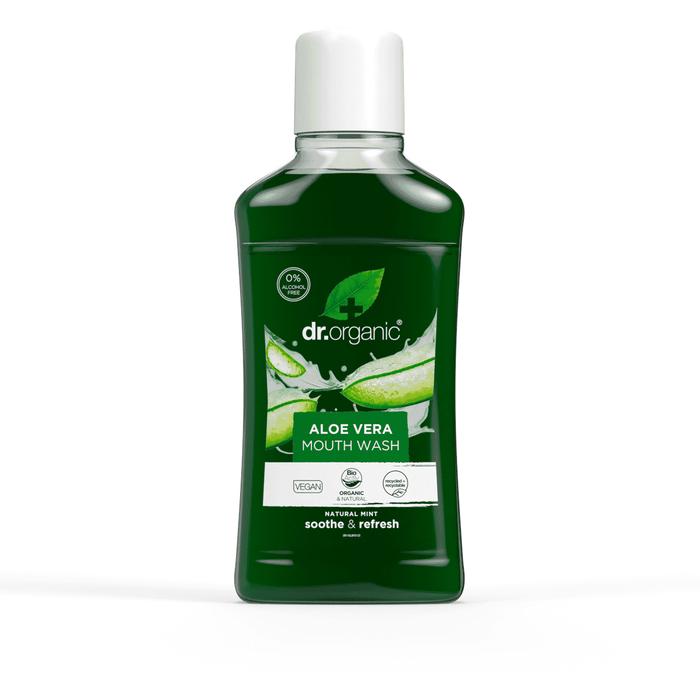 Dr Organic Aloe Vera Mouthwash 500ml