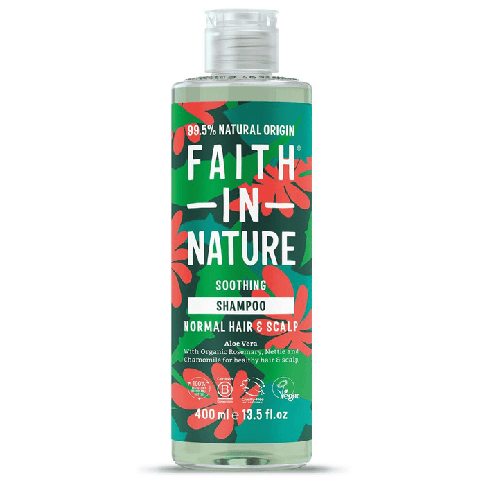 Faith In Nature Aloe Vera Shampoo Normal Hair & Scalp (Soothing) 400ml