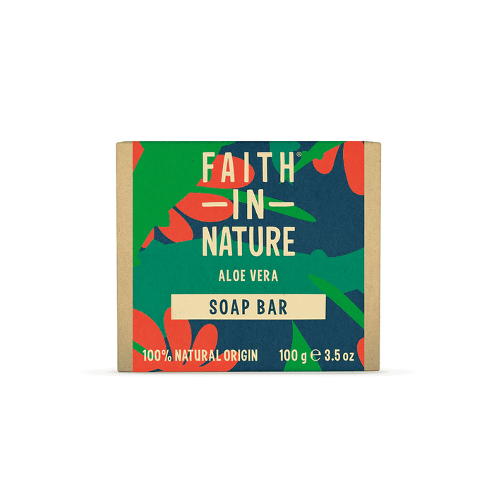 Faith In Nature Aloe Vera Soap Bar 100g