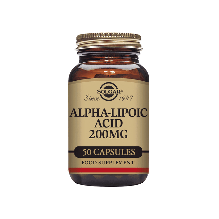 Solgar Alpha-Lipoic Acid 200mg 50s