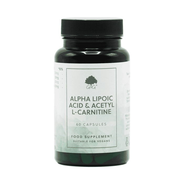 G&G Vitamins Alpha Lipoic Acid & Acetyl L-Carnitine 60s