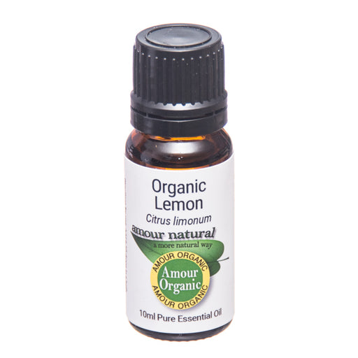 Amour Natural Organic Lemon Essential Oil  10ml - Dennis the Chemist