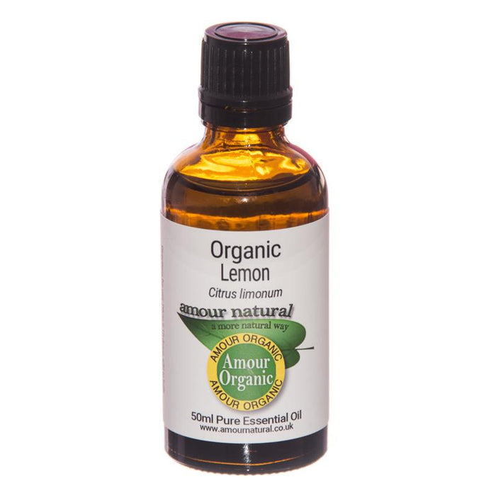 Amour Natural Organic Lemon Essential Oil  50ml - Dennis the Chemist