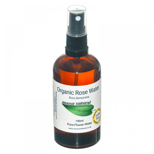 Amour Natural Organic Rose Water 100ml - Dennis the Chemist