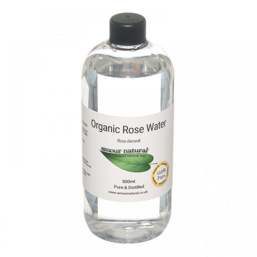 Amour Natural Organic Rose Water 500ml - Dennis the Chemist