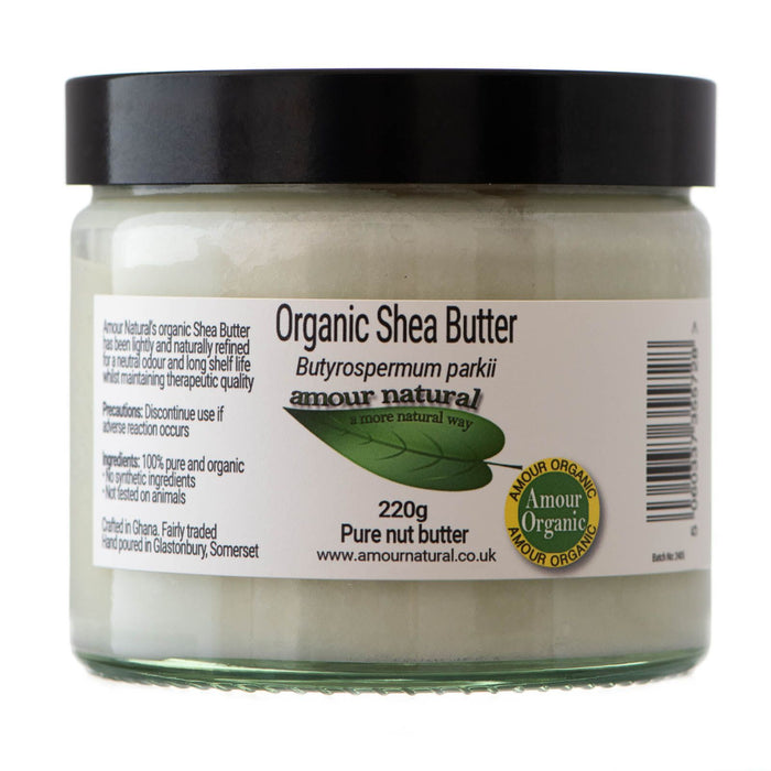 Amour Natural Organic Shea Butter 220g - Dennis the Chemist