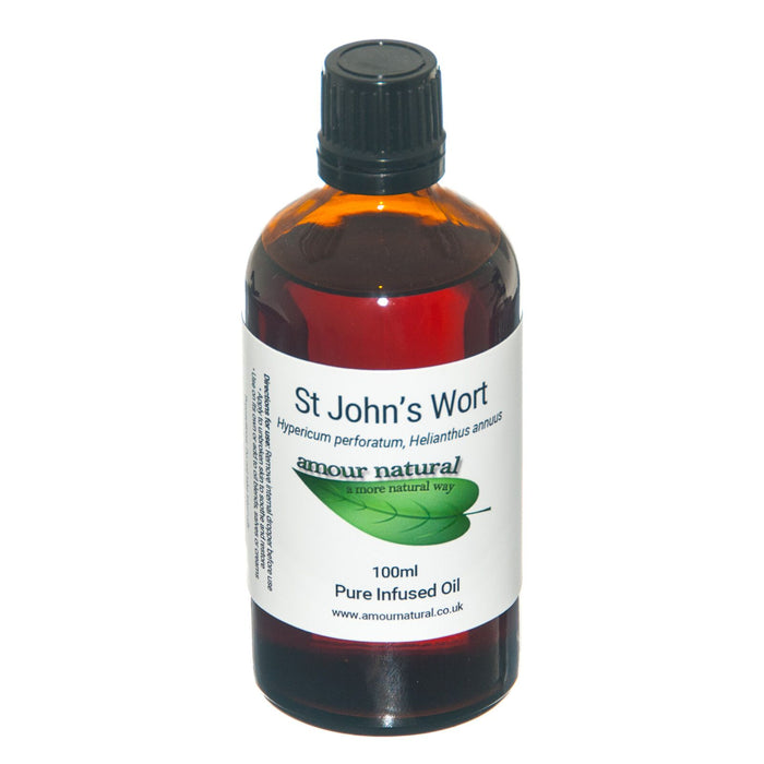 Amour Natural St John's Wort Infused Oil 100ml - Dennis the Chemist