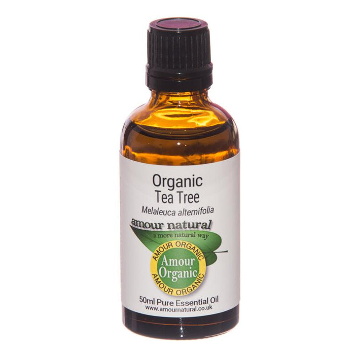 Amour Natural Organic Tea Tree Essential Oil  50ml - Dennis the Chemist