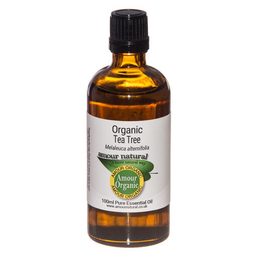Amour Natural Organic Tea Tree Essential Oil 100ml - Dennis the Chemist