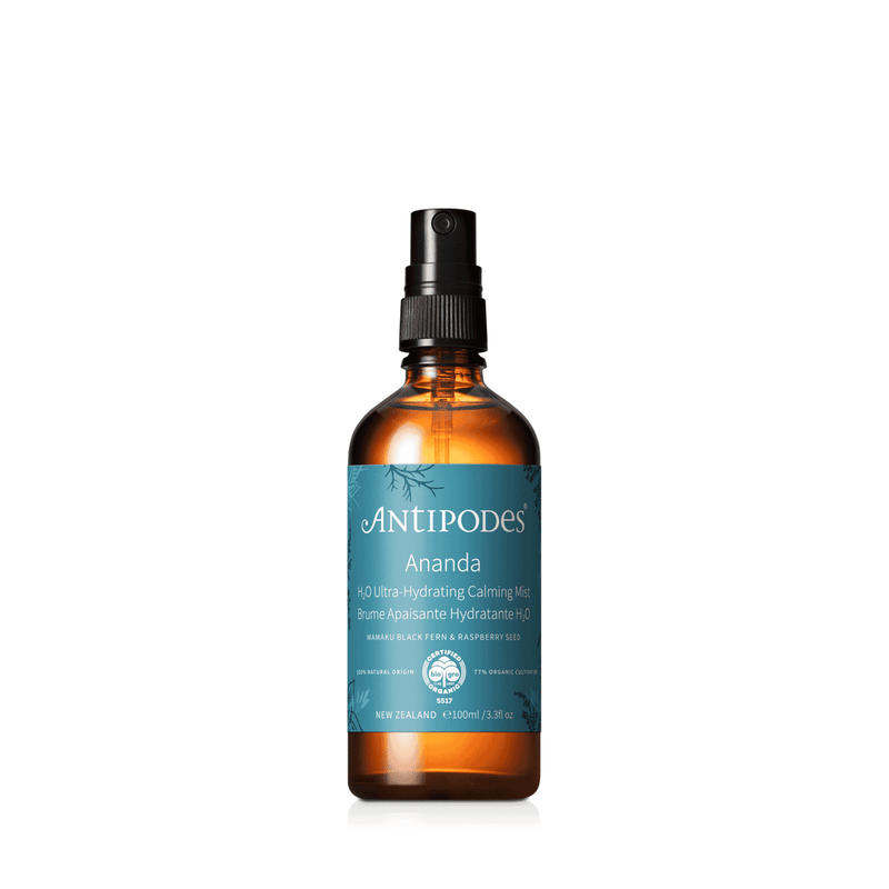 Antipodes Ananda H₂O Ultra-Hydrating Calming Mist 100ml (Formerly Antioxidant-Rich Gentle Toner)