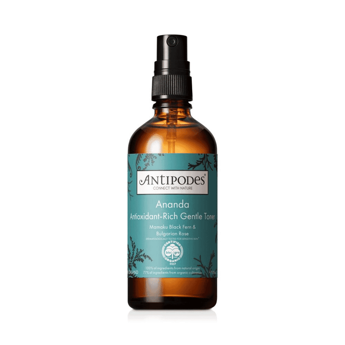 Antipodes Ananda H₂O Ultra-Hydrating Calming Mist 100ml (Formerly Antioxidant-Rich Gentle Toner)