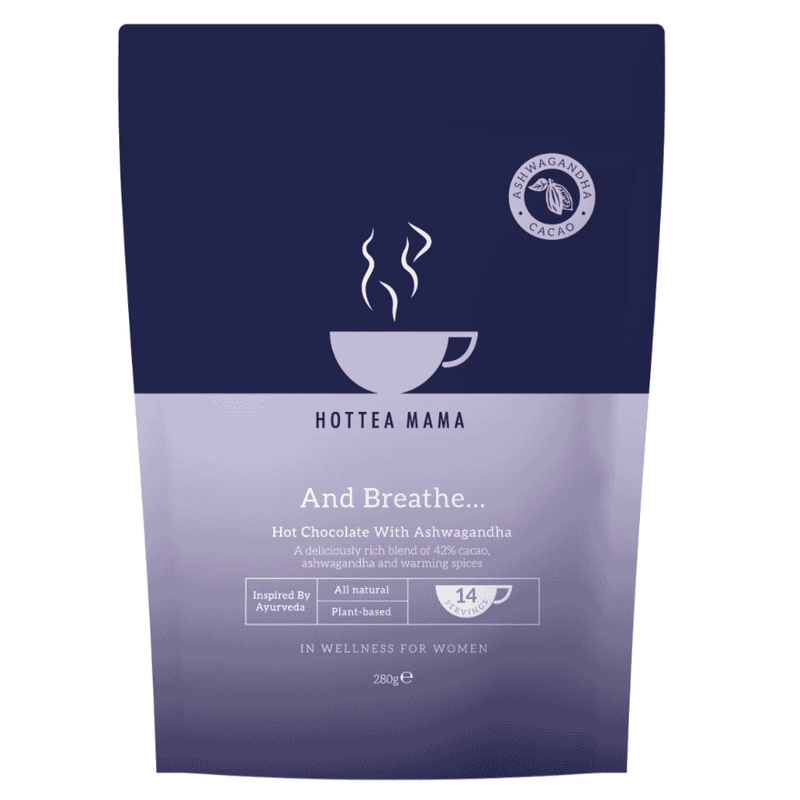 HotTea Mama And Breathe... Hot Chocolate With Ashwagandha 280g - Dennis the Chemist