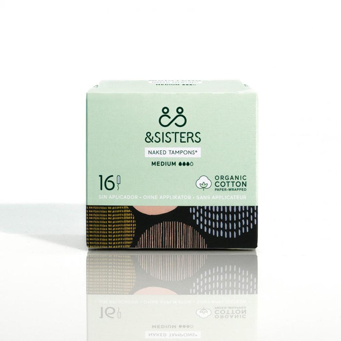 Mooncup Naked Tampons Medium 16s - Dennis the Chemist