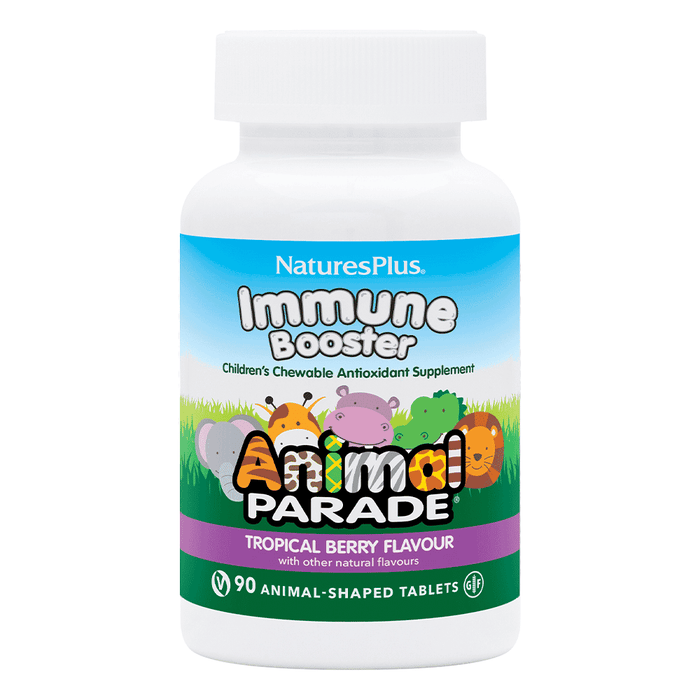 NaturesPlus Animal Parade Immune Booster Tropical Berry Flavour 90s