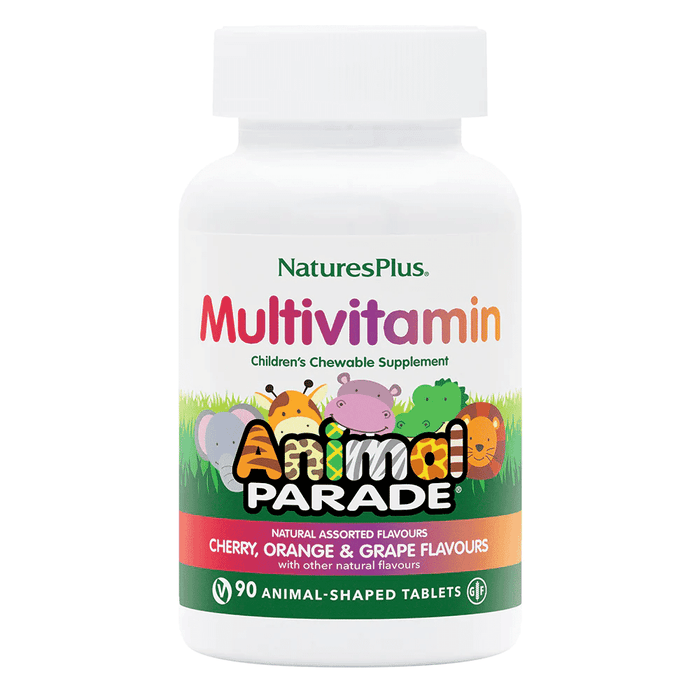 NaturesPlus Animal Parade Multivitamin Natural Assorted Flavours 90s