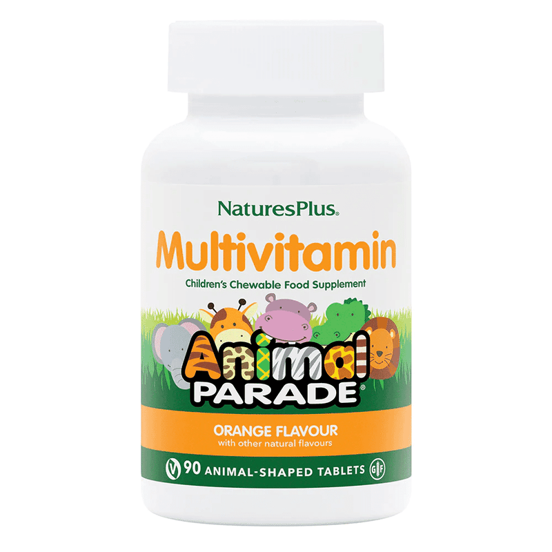 NaturesPlus Animal Parade Multivitamin Natural Orange Flavour 180s