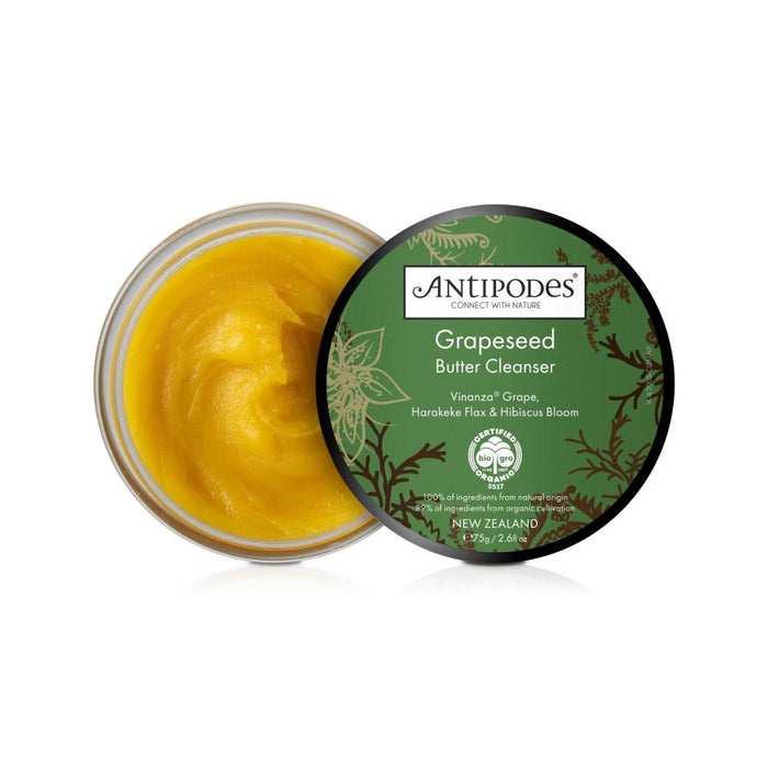 Antipodes Grapeseed Butter Cleanser 75g - Dennis the Chemist