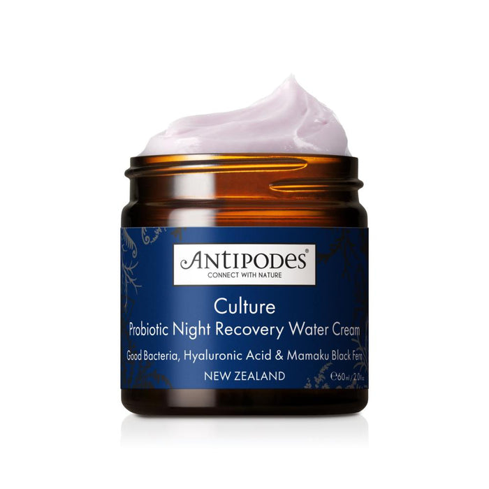 Antipodes Culture Probiotic Night Recovery Water Cream 60ml - Dennis the Chemist