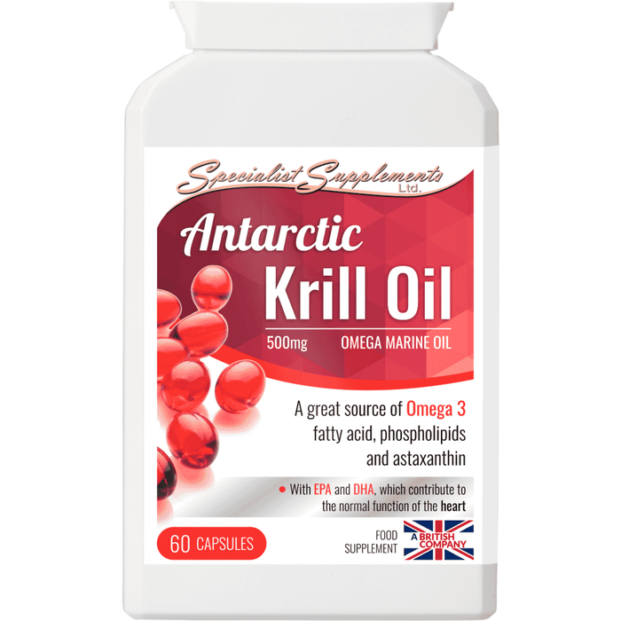 Specialist Supplements Antarctic Krill Oil 500mg 60s