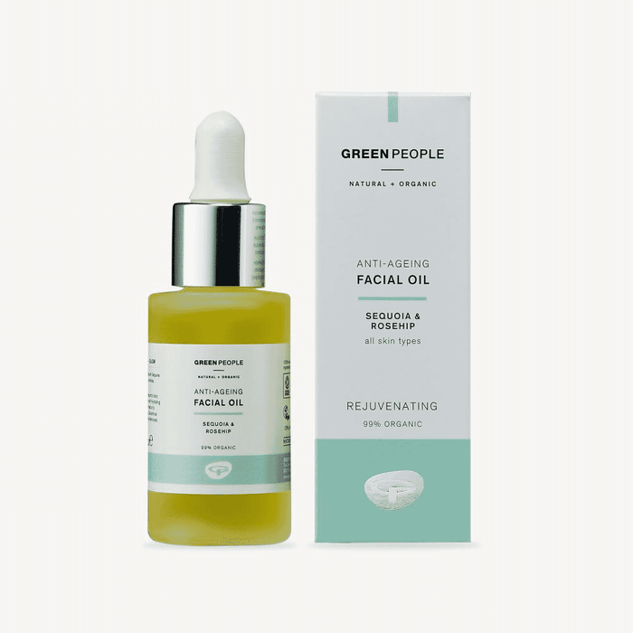 Green People Anti-Aging Facial Oil Sequoia & Rosehip 30ml
