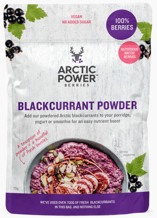 Arctic Power Berries Blackcurrant Powder 70g