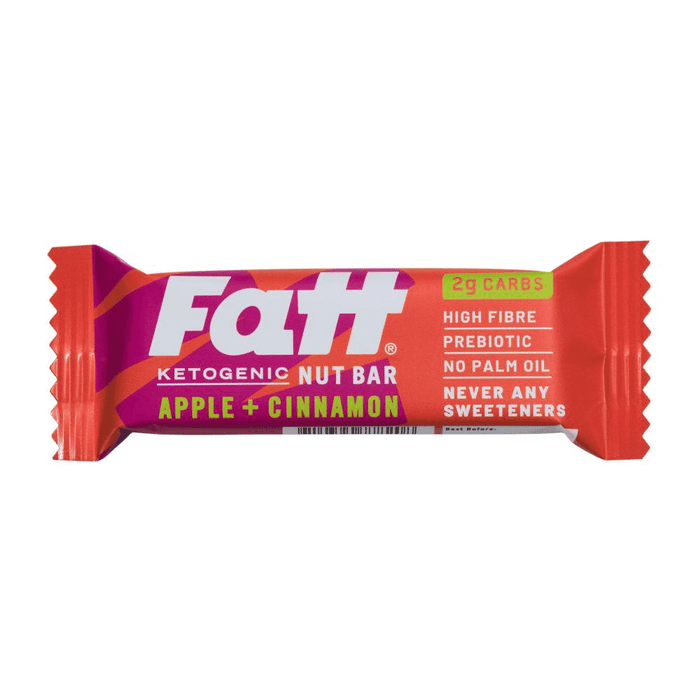 Fatt Apple + Cinnamon Nut Bar 20 x 30g CASE