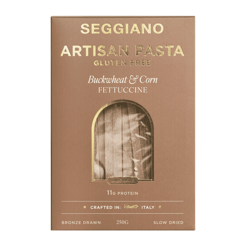 Seggiano Artisan Pasta Gluten Free Buckwheat & Corn Fettucine 250g