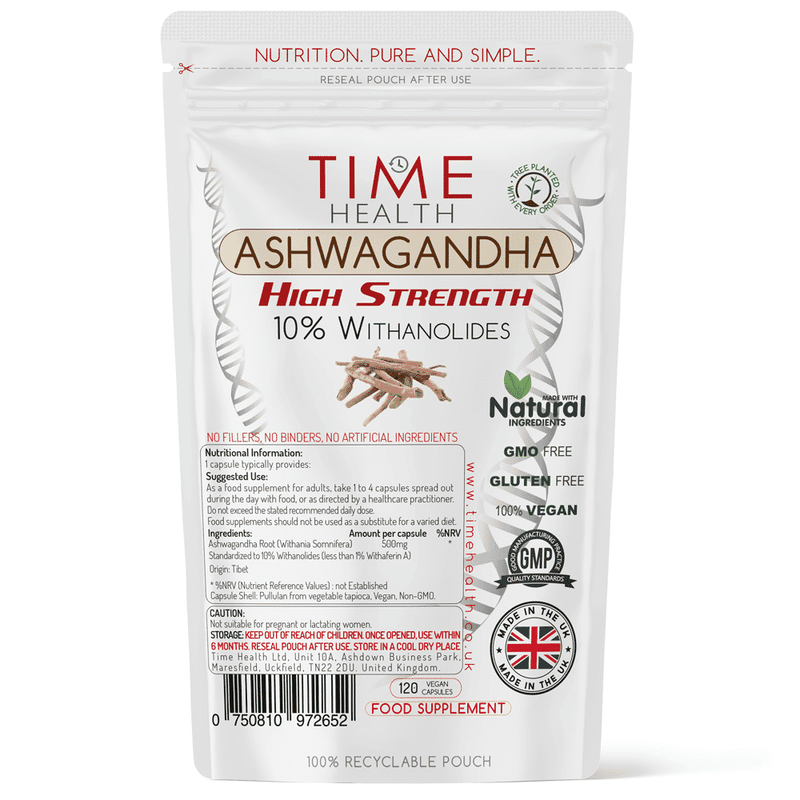 Time Health Ashwagandha 120s