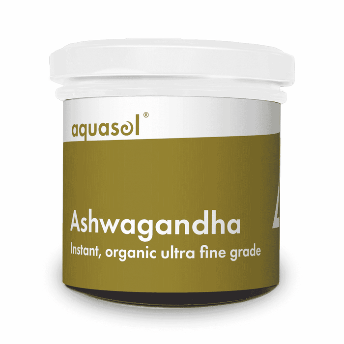 AquaSol Ashwagandha Instant, Organic Ultra Fine Grade 40g