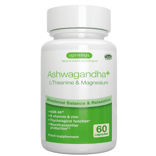 Igennus Ashwagandha + L-Theanine & Magnesium 60s
