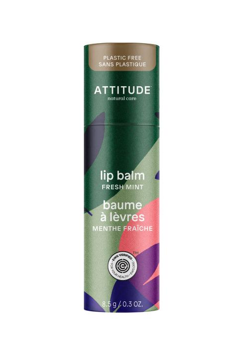 ATTITUDE Leaves Bar Lip Balm Fresh Mint 8.5g